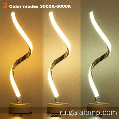 RGB красочная светодиодная ночная лампа прикроватного.